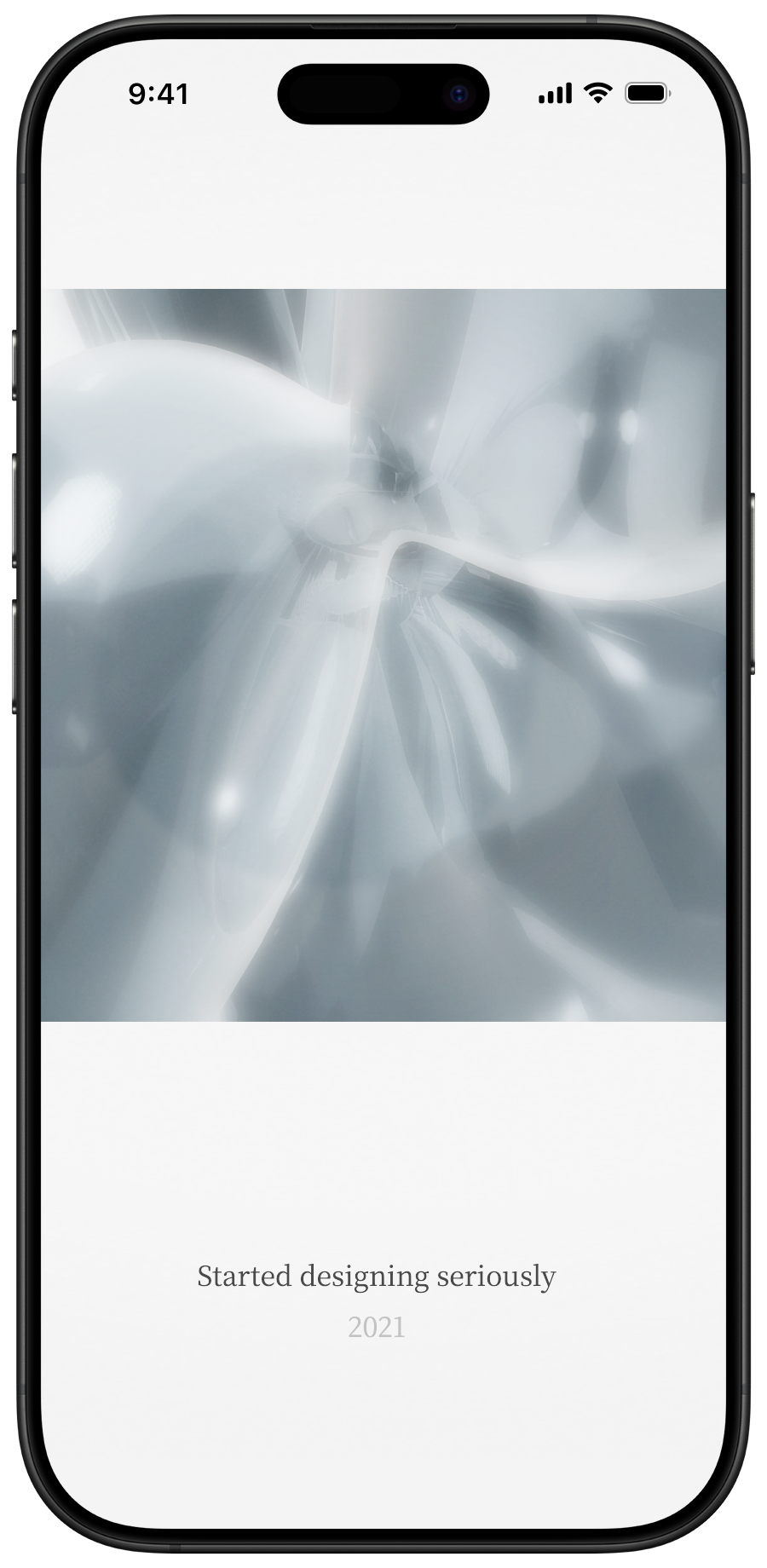 Nijimu mobile card interface